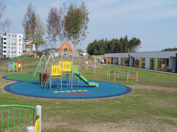 Przedszkole modułowe przy Jabłoniowej