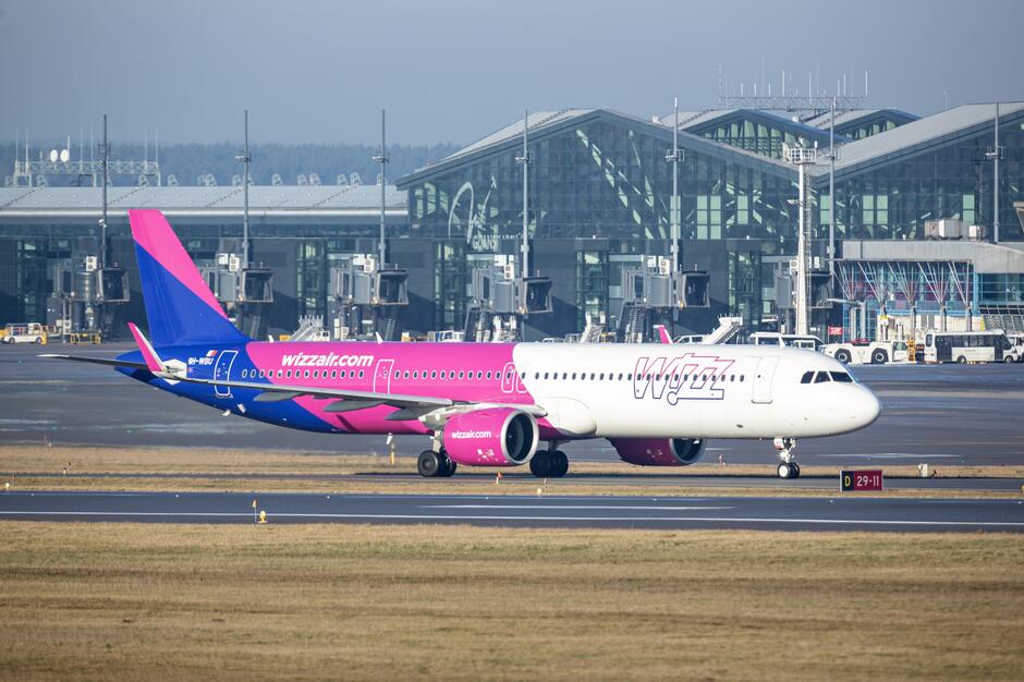 Wizz Air rozwija sieć połączeń z Gdańska dwa nowe miasta w ofercie i