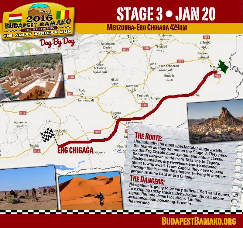 Trzeci etap: Merzouga-Erg Chigaga