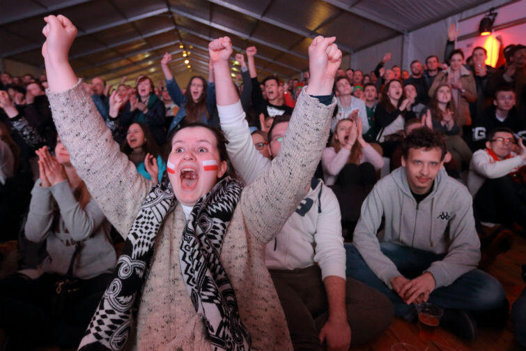 Strefy kibica w czterech miastach gospodarzach odwiedziło łącznie ponad 100 tysięcy osób
