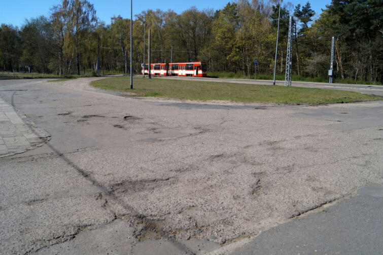 Ulica Nowotna będzie przebudowana od ulicy Kruczej do pętli tramwajowej przy plaży na Stogach