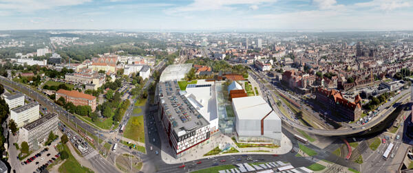 Wizualizacja Forum Gdańsk