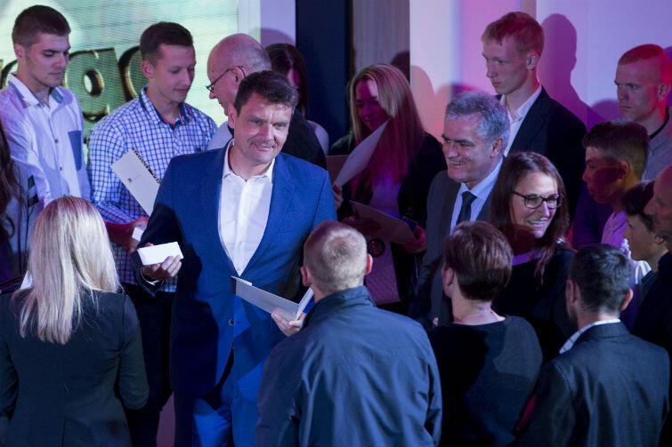 Nagrody wręczali m.in. mistrz olimpijski, świata i Europy w wioślarstiwe, były minister sportu a obecnie poseł Adam Korol oraz Bogdan Oleszek, przewodniczący Rady Miasta Gdańska