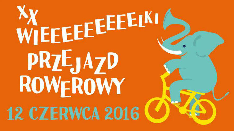 Plakat Wieeelkiego Przejazdu Rowerowego