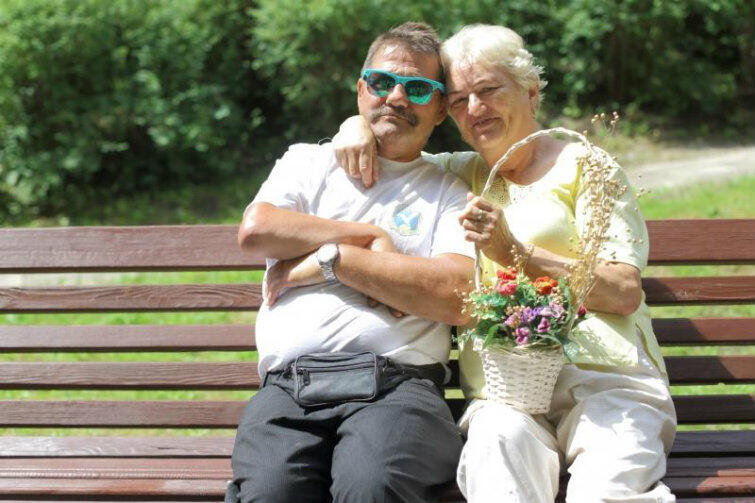 Ryszard Gumieniak i Helena Kalinowska.