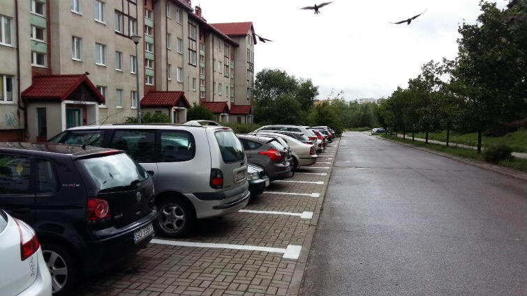 Ulica Suchanka na Chełmie - jedno z tych miejsc, w których ulewa nie wyrządziła szkód