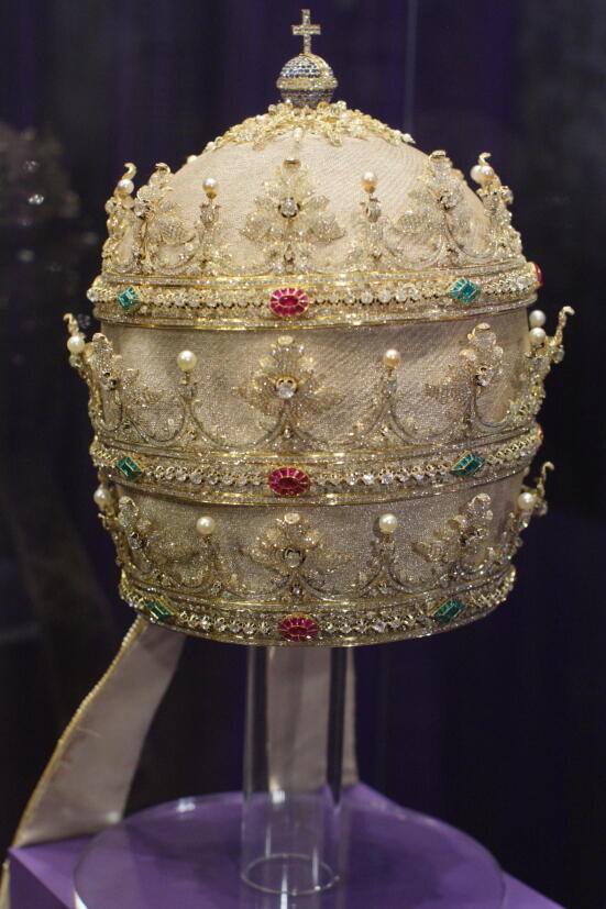 Tiara papieża Piusa IX, 1854 r.