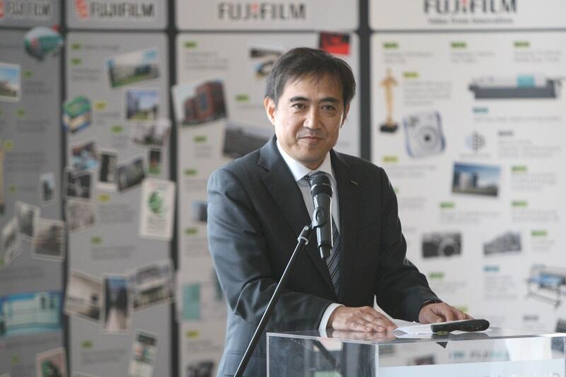 Hideru Sato - dyrektor zarządzający FUJIFILM Europe Business Service w Gdańsku