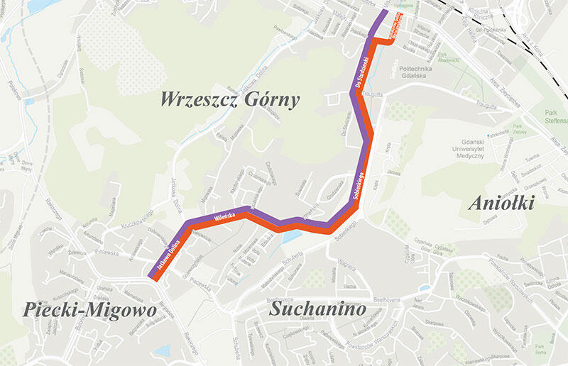 Urzędnicy miejscy biorą obecnie pod uwagę dwa warianty przebiegu tzw. Nowej Politechnicznej