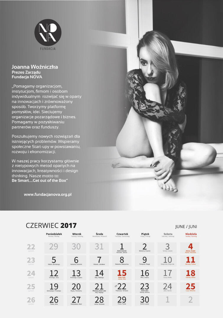 Czerwiec - czyli Joanna Woźniczka, prezes zarządu Fundacji NOVA