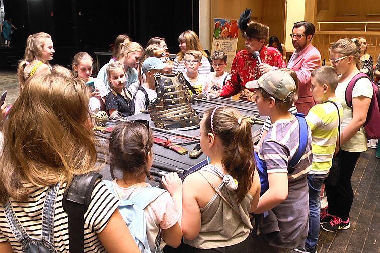 Warsztaty fechtunku w Gdańskim Teatrze Szekspirowskim