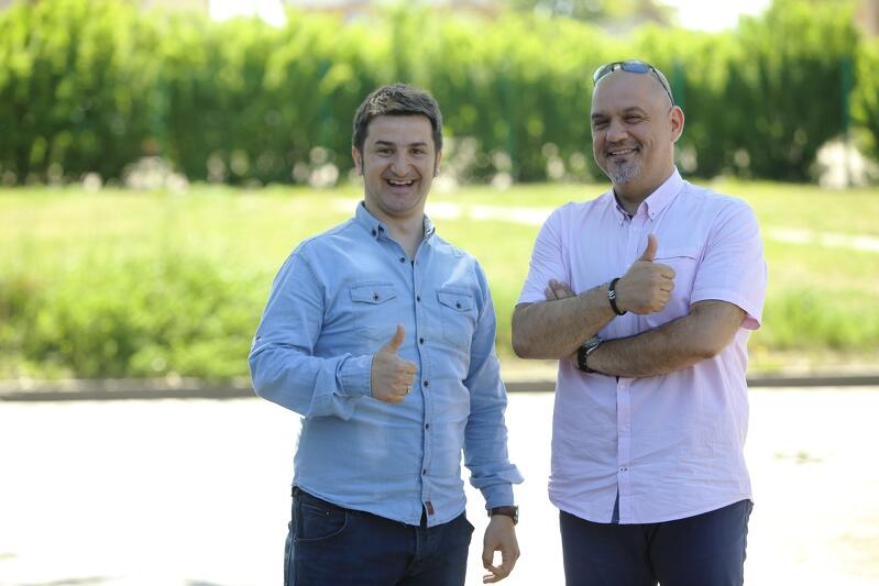 Od lewej: Bilal Satici i Hakan Haner