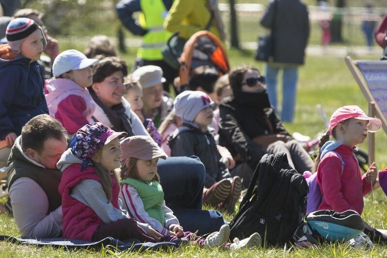 30 kwietnia 2016 - piknik dotyczący obowiązkowej segregacji szkła w Parku im. R. Reagana w Gdańsku