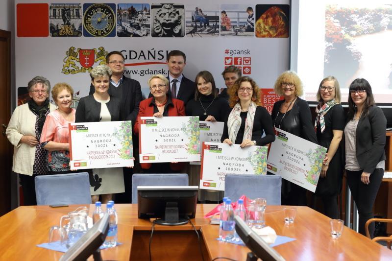 Wręczenie nagród domowym gdańskim ogrodnikom odbyło się 6 października w Urzędzie Miejskim w Gdańsku