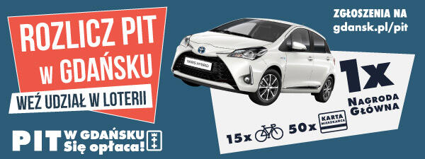 Rozlicz PIT w Gdańsku i wygraj samochód