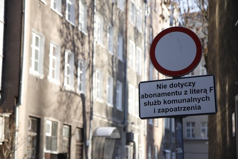 Strefa Ograniczonej Dostępności na Głównym Mieście w Gdańsku