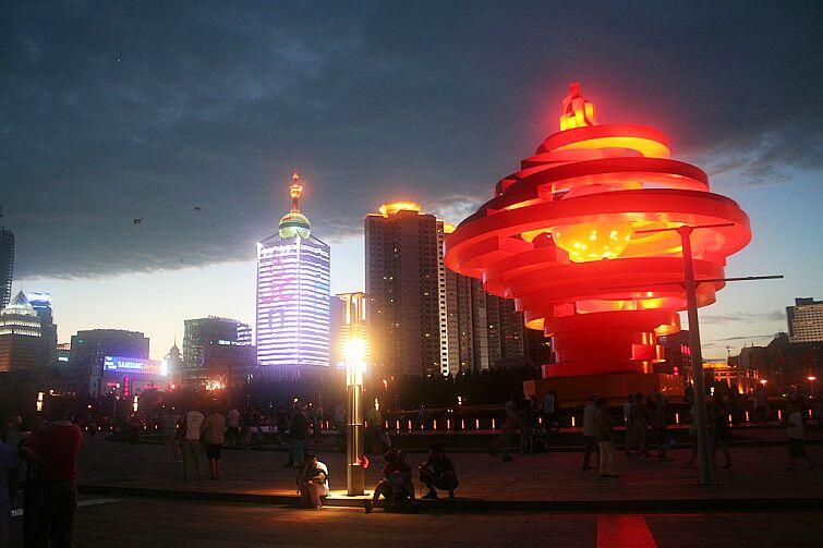 Plac Wu - Si w Qingdao