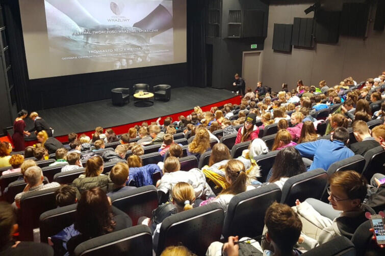 Elementem programu Festiwalu Wrażliwego są pokazy filmowe i wydarzenia muzyczne