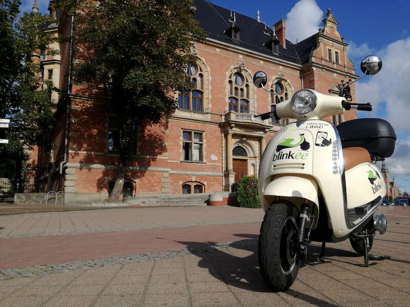 Skutery z firmy Blinkee pojawiły się w Trójmieście w sierpniu 2017 r.