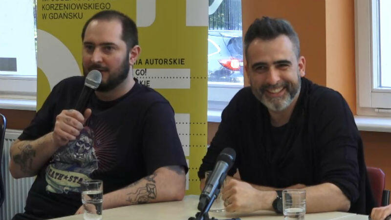 Od lewej: Jacek Stramik i Abelard Giza
