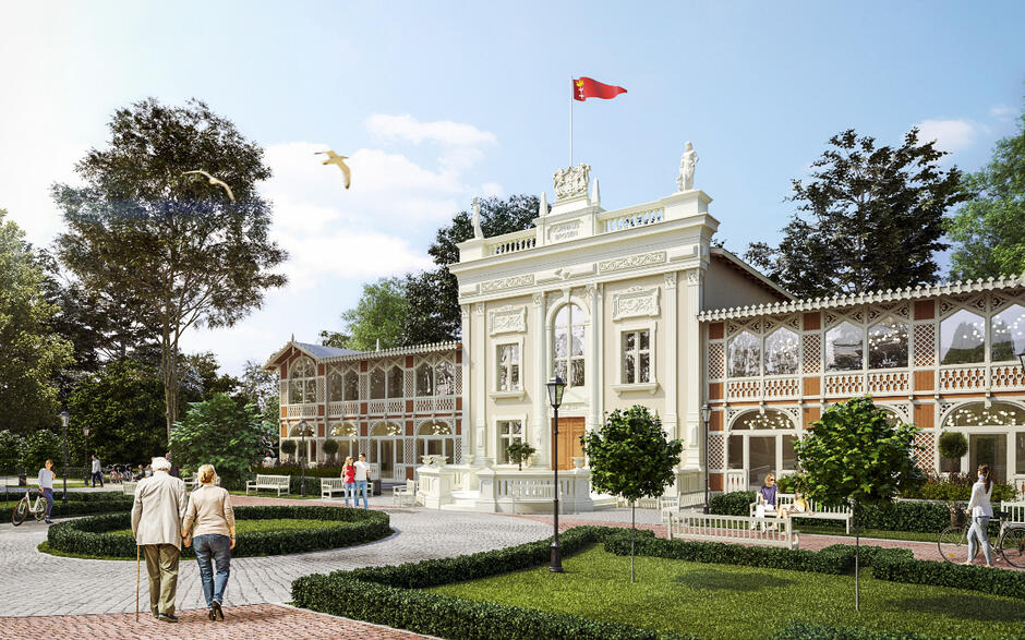 Tak wyglądać ma Dom Zdrojowy w Brzeźnie po modernizacji i przebudowie