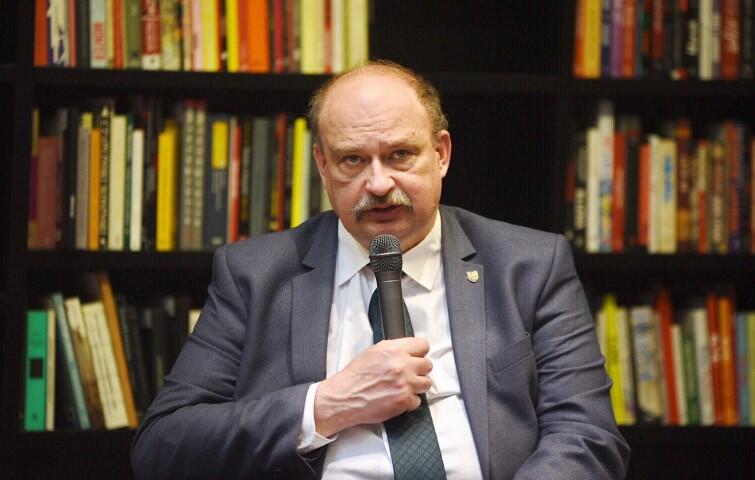 Prof. Wojciech Polak, historyk z Uniwersytetu Mikołaja Kopernika i ECS