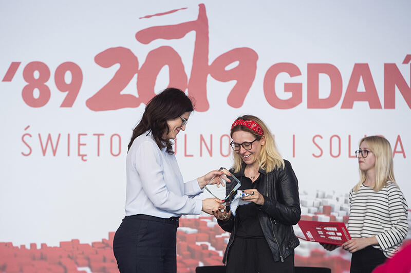 nagroda Gdański Społecznik Roku dla Agnieszki Buczyńskiej
