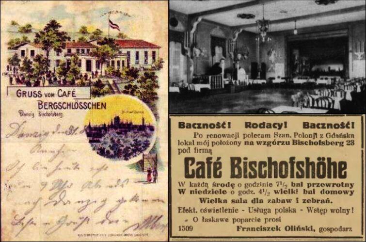 Jak wyglądała dawna restauracja? Niestety zachowała się niewiele zdjęć czy rycin