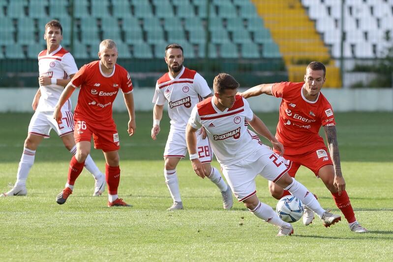 Lechia w Gdańsku w tym roku - w meczu sparingowym na stadionie przy ul. Traugutta - grała z Olympiakosem Pireus