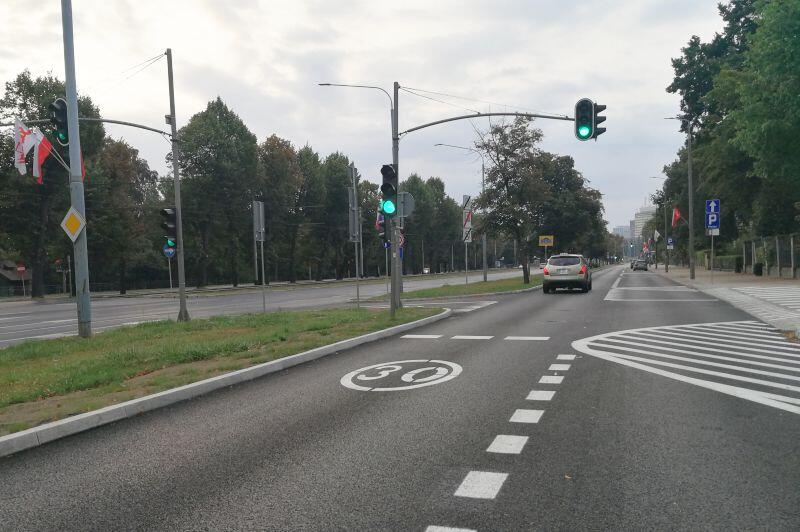 Ulica Trakt Konny po remoncie
