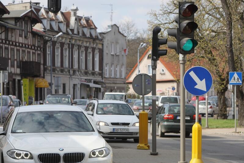 Stary Rynek Oliwski - w wersji przed wymianą rur wodociągowych