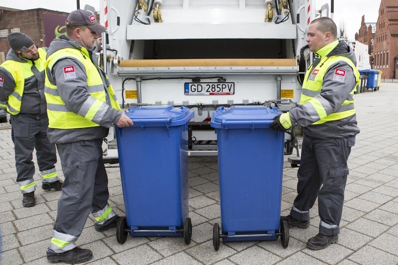 Prezentacja nowych gdańskich śmieciarek
