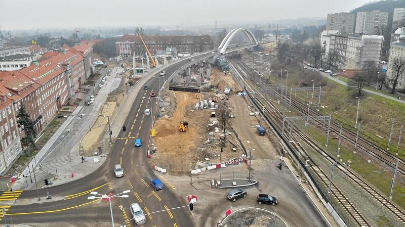 Budowa Wiaduktu Biskupia Górka ma zwiększyć dostępność transportową Gdańska i portu morskiego w Gdańsku