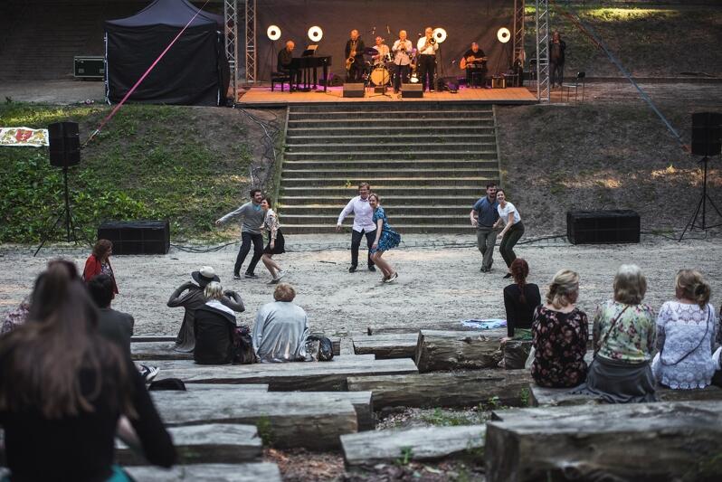 Koncert na scenie Teatru Leśnego