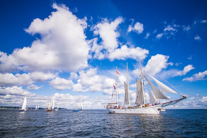 Kapitan Borchardt - największy żaglowiec Baltic Sail Gdańsk 2020