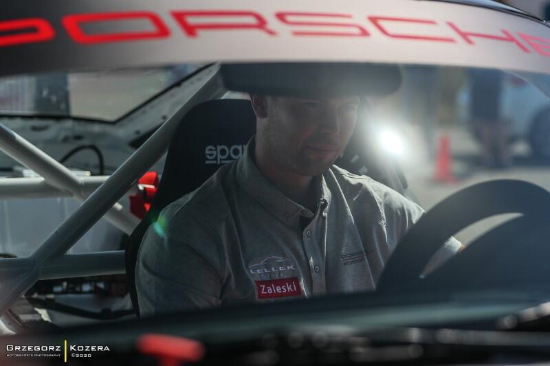 Christian Zaleski za kierownicą, podczas ubiegłorocznego 24. Grand Prix Sopot-Gdynia