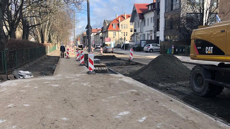 Prace przy ul. Słowackiego zostaną wstrzymane na około miesiąc