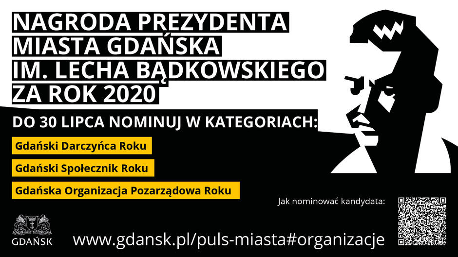 Nabór wniosków do „Nagrody Prezydenta Miasta Gdańska im. Lecha Bądkowskiego”