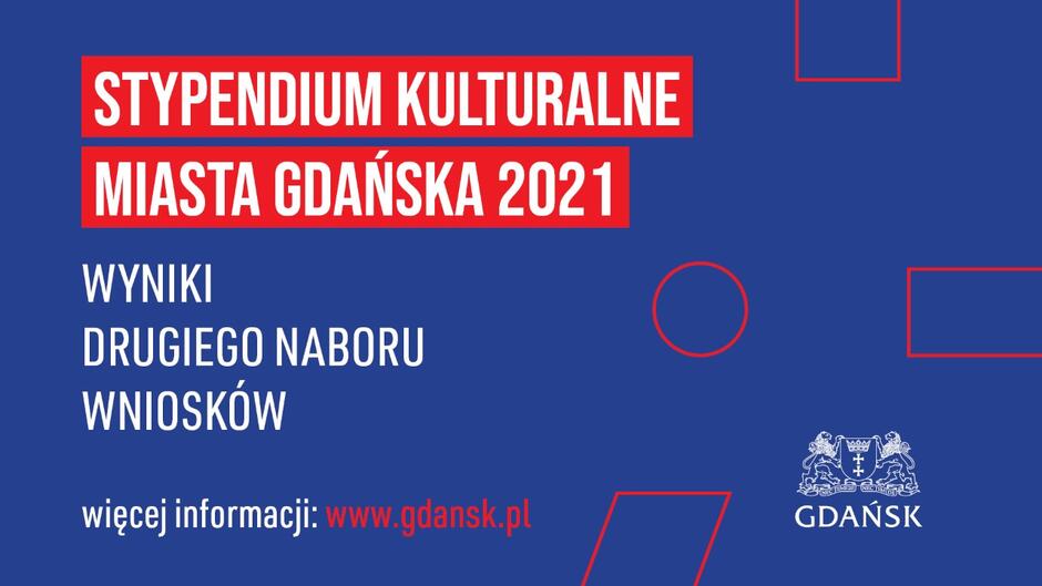 Stypendium Kulturalne Miasta Gdańska 2021