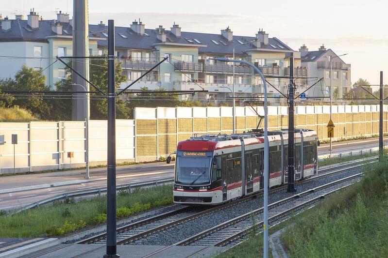 15 czerwca 2020 roku - pierwszy dzień kursowania tramwajów w al. Pawła Adamowicza 