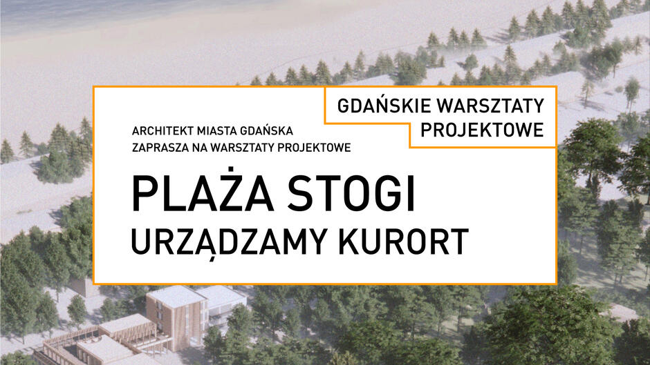 Gdańskie warsztaty projektowe - Plaża Stogi - baner ogólny