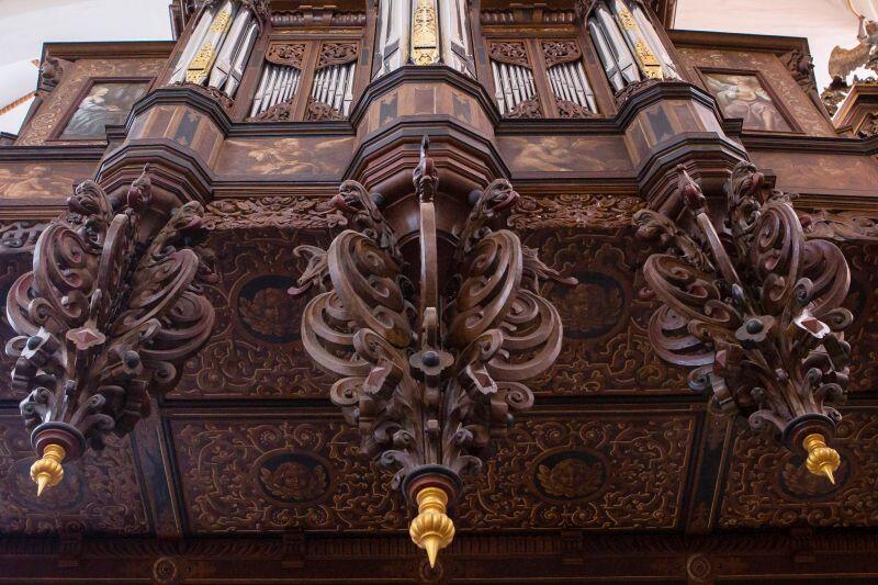 Organy w kościele św. Trójcy w Gdańsku