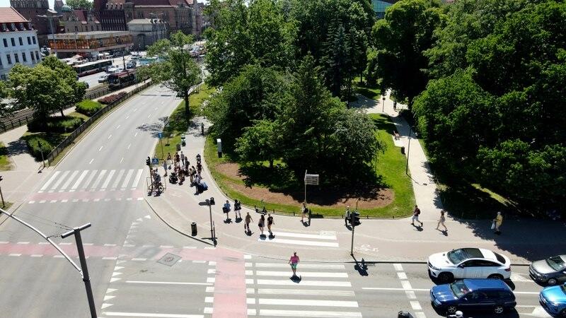 Od Huciska do Forum Gdańsk brakuje 200 metrów przejazdu rowerowego, wkrótce się to zmieni