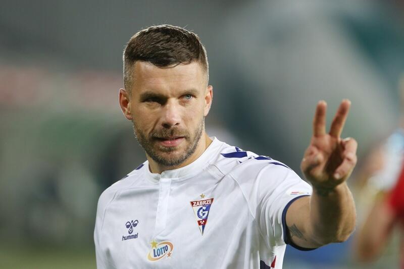Lukas Podolski - tak utytułowanego piłkarza w polskiej lidze nigdy wcześniej nie było
