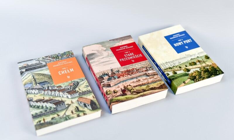  Historie gdańskich dzielnic , trzy tomy publikacji