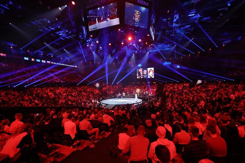 Publiczność w Ergo Arenie żywiołowo dopingowała każdego z finalistów