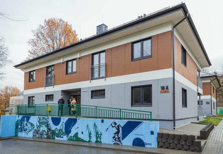 Nowy dom, który powstał na gdańskim Chełmie w ramach Gdańskiego Programu Mieszkalnictwa ze Wsparciem
