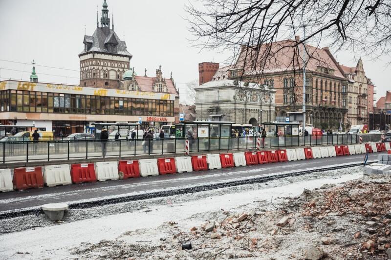 W sobotę, 11 grudnia, zostanie zamknięta ulica Wały Jagiellońskie w stronę Armii Krajowej. Na trzy tygodnie wprowadzone zostanie zamienne rozwiązanie komunikacyjne