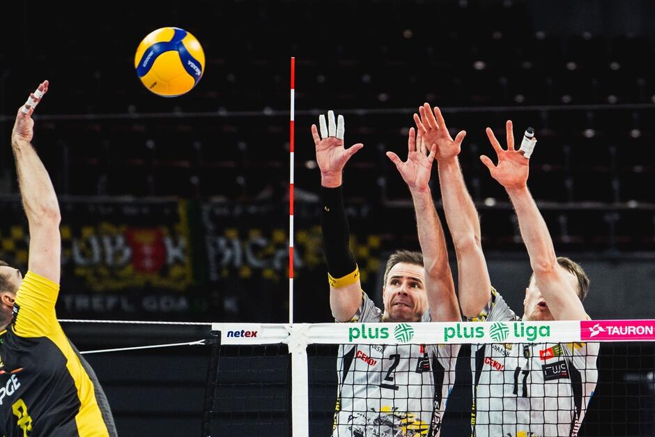 Czy Trefl zablokuje beniaminka z Lublina? - Będziemy walczyć o zwycięstwo - zapewnia kapitan gdańszczan Mariusz Wlazły (na zdjęciu w środku, nr 2)