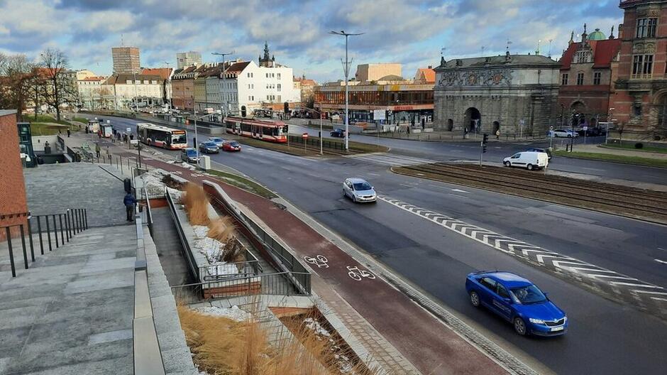 Przystanek „Brama Wyżynna” 04 ponownie zostanie przeniesiony do tymczasowej lokalizacji, na wysokości Forum Gdańsk